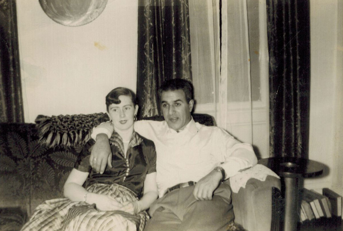 Photograph of Laura Tobias and M. Fred Tobias.