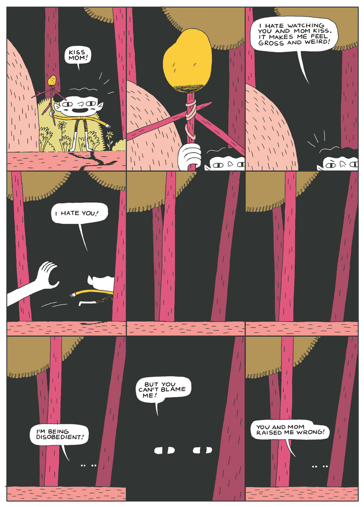 Comic by Michael DeForge